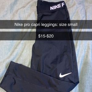 Nike pro leggings